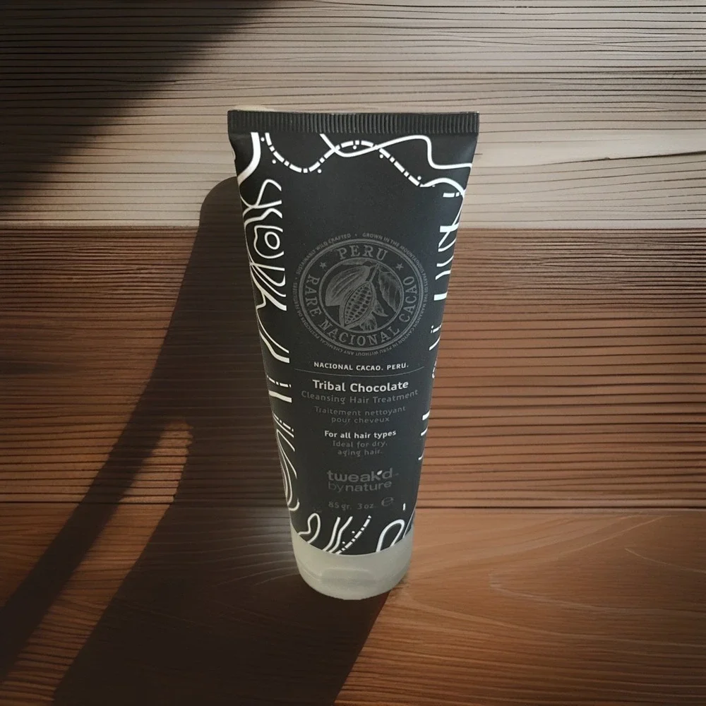 Tweak'd by Nature Peru Tribal Chocolate Cleansing Hair Treatment 3oz NEW‎ SEALED